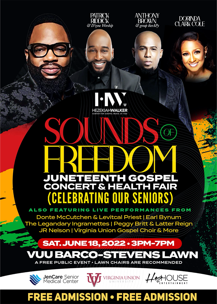 Juneteenth Flyer Sounds of Freedom