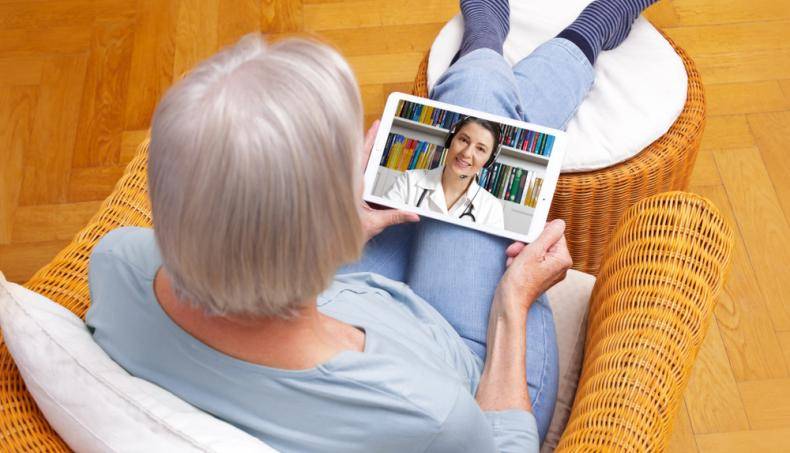 Woman Telehealth Visit