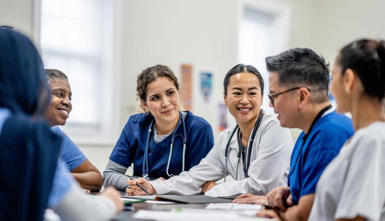 Nurses and Doctors working together