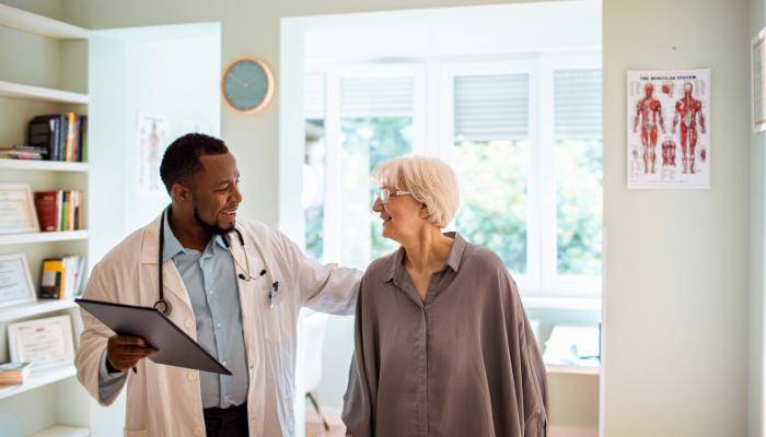 value based care doctor and patient