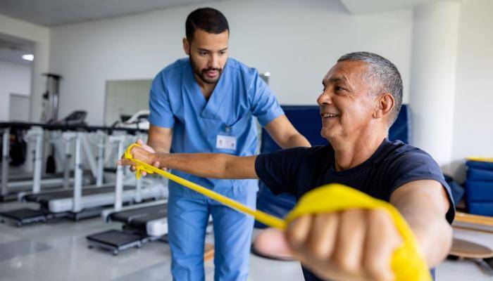 Patient in Physical Therapy