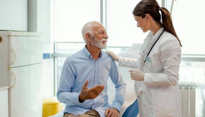 Physician Talking to Patient