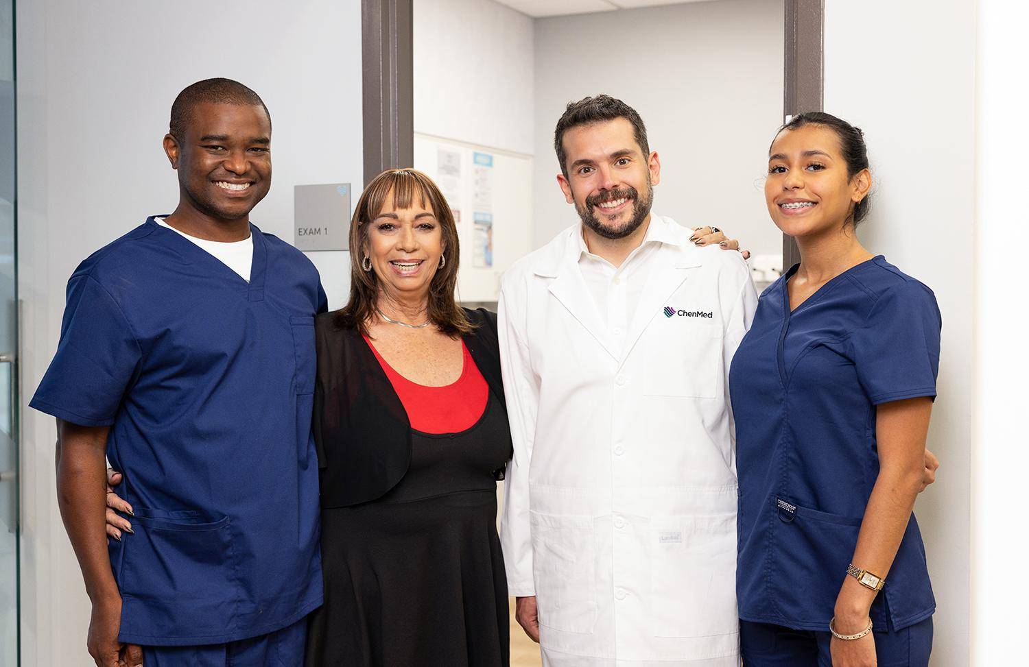 Group photo of ChenMed doctor and nurses