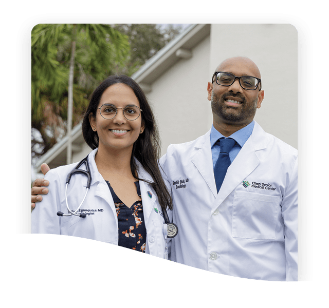 Two ChenMed Doctors Smiling