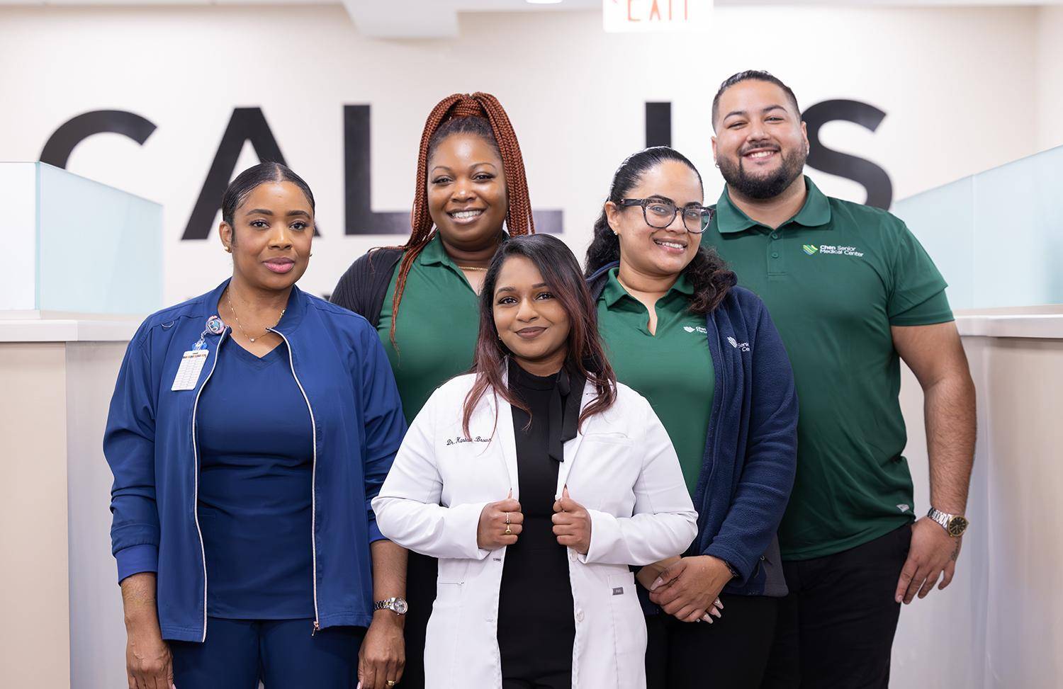 Group photos of ChenMed Doctor and team