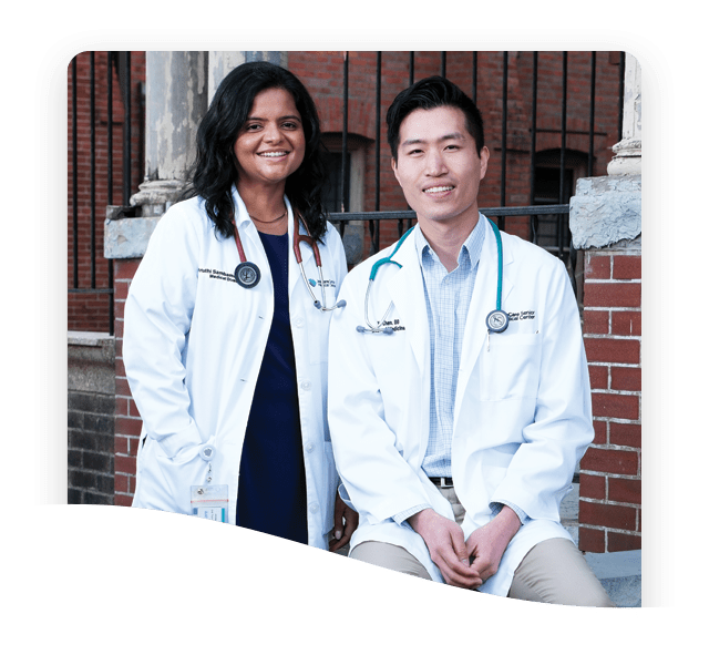 Dr. Yu Chen and Dr. Shruthi Sambamoorthy Hero