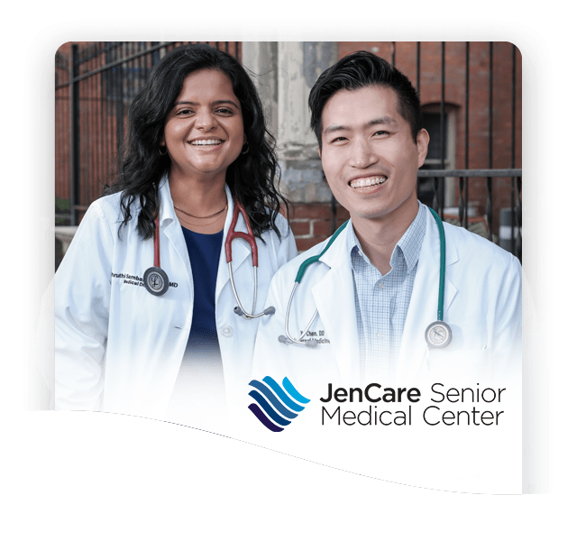 Dr.Yu Chen and Dr. Shruthi Sambamoorthy Hero JenCare