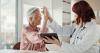Doctor speaking with senior patient